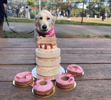 Load image into Gallery viewer, Strawberry Funfetti and Strawberry Donut Bundle