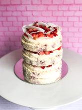 Load image into Gallery viewer, Strawberry and Cream Cake