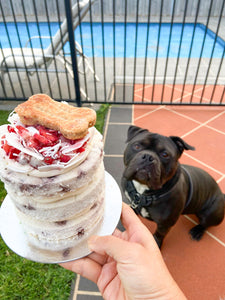 Strawberry and Cream Cake