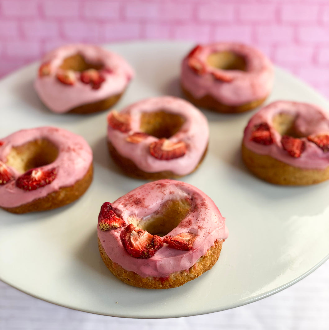 Strawberry Donuts