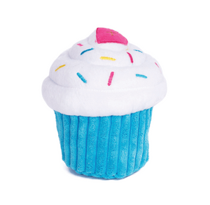 Zippy Paws Plush Squeaker Cupcake Toy